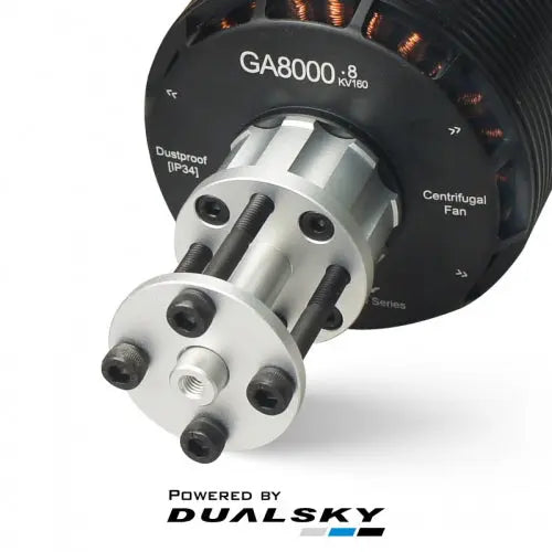Dualsky GA8000 Brushless Airplane Motor (75-100cc) Dualsky