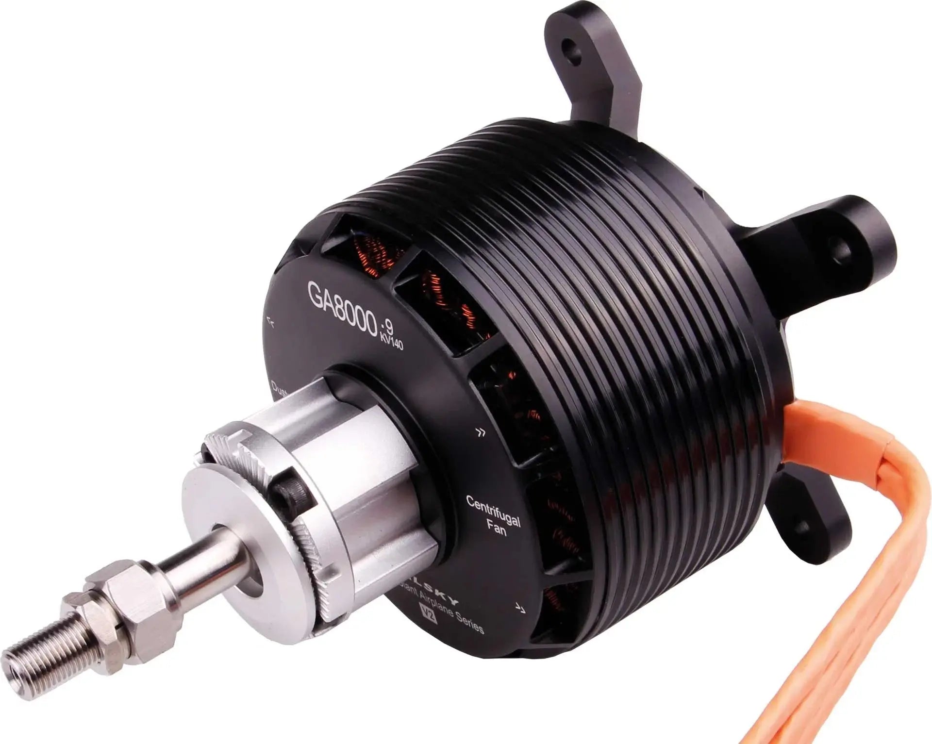 Dualsky GA8000.S Single Shaft Edition Brushless Airplane Motor (75-100cc) Dualsky