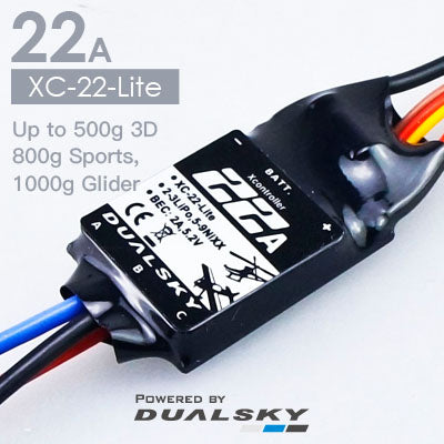 Dualsky X-Controller Series XC-22-Lite Brushless ESC