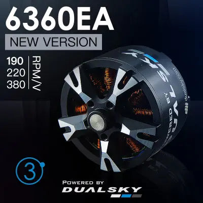 Dualsky XM6360EA V3 Series Brushless Motor | Altitude Hobbies
