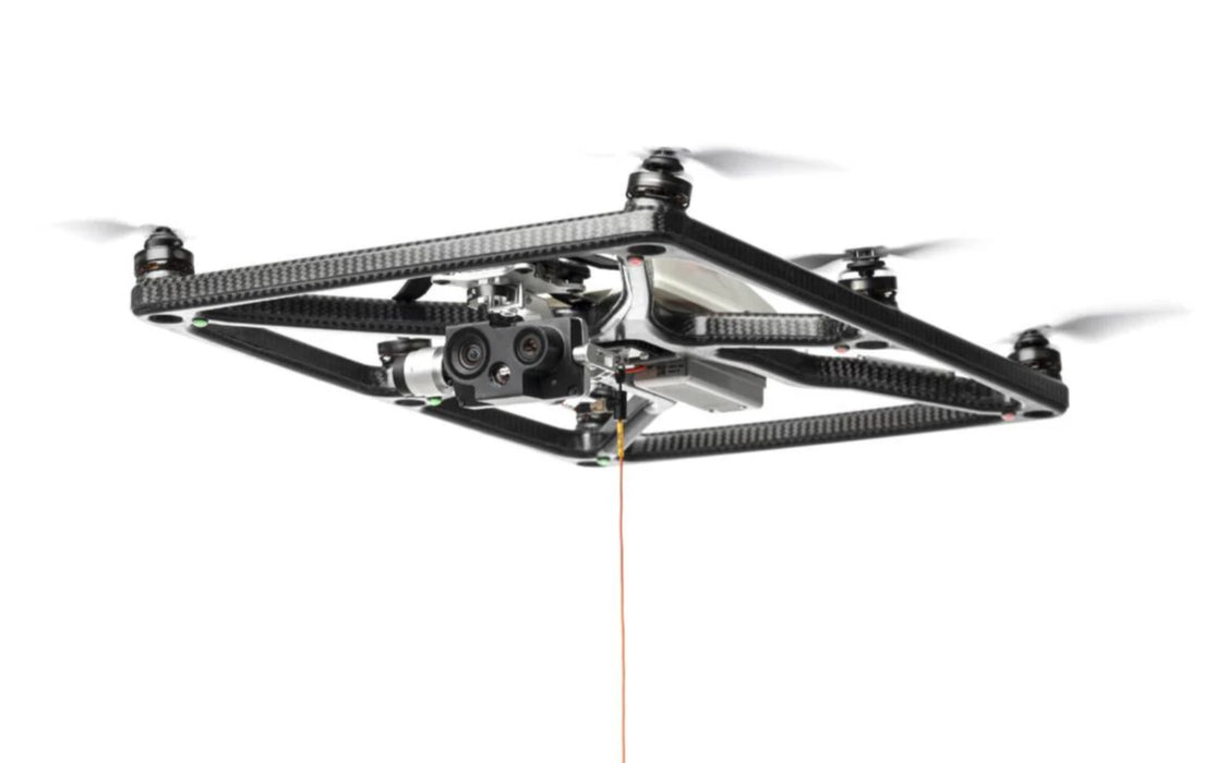 Fotokite Transport Case Configuration -Fotokite Sigma, Transport Case Blue, Wheeled, 120V, Fotokite Live App, No Tablet Included