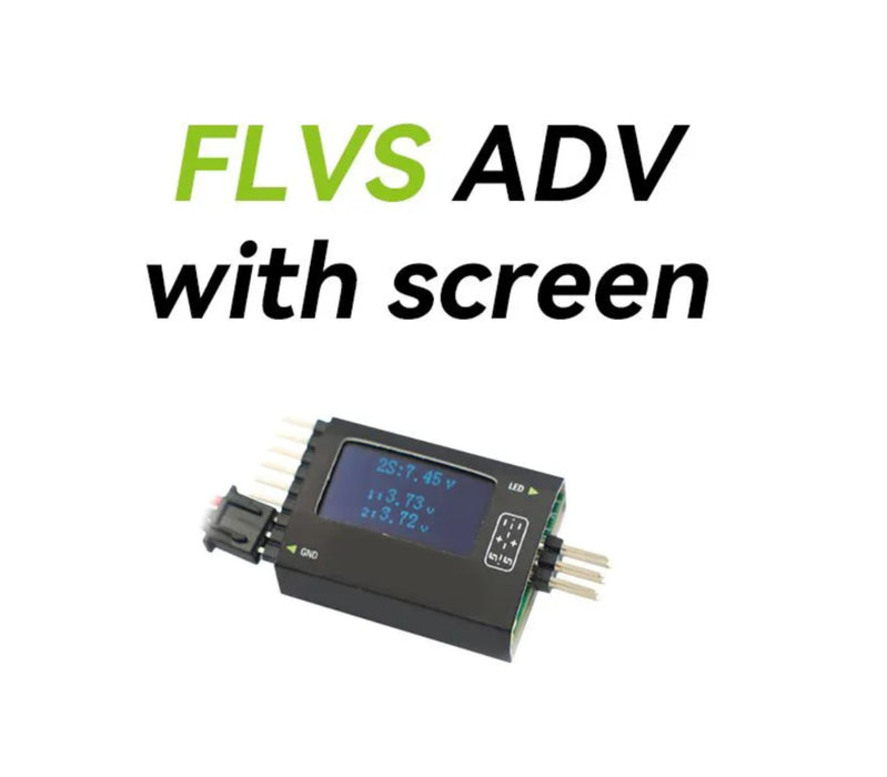 FrSky ADV FLVS Voltage Sensor w/ Screen