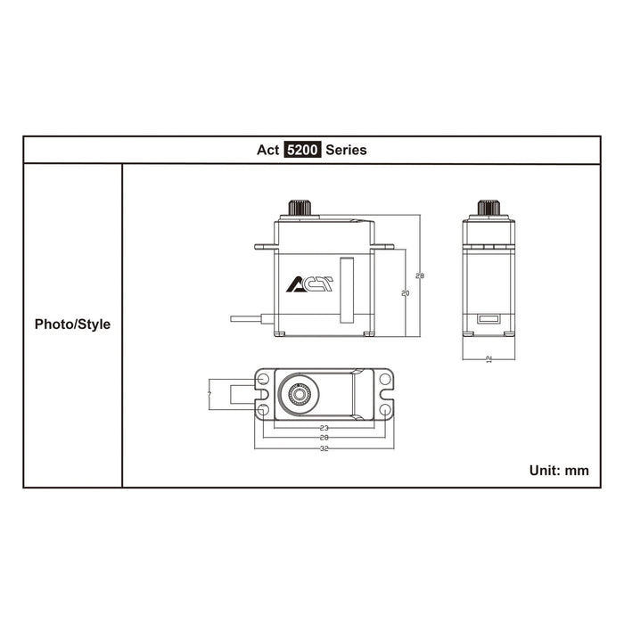 FrSky Act Series M5213H Servo