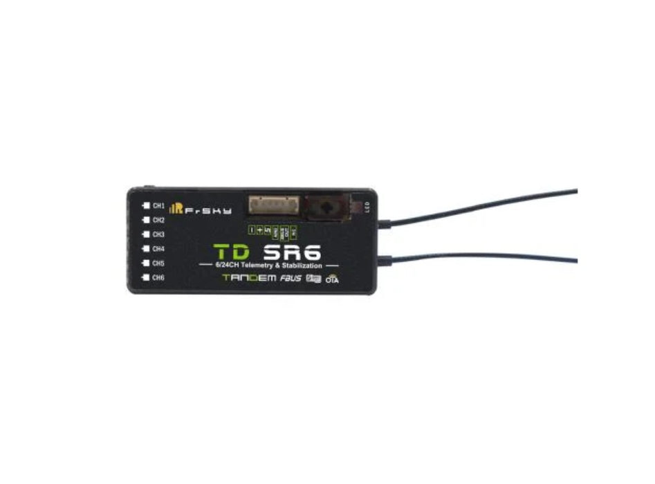 FrSky Tandem TD SR6 Dual-band Receiver with 6 PWM channel outputs