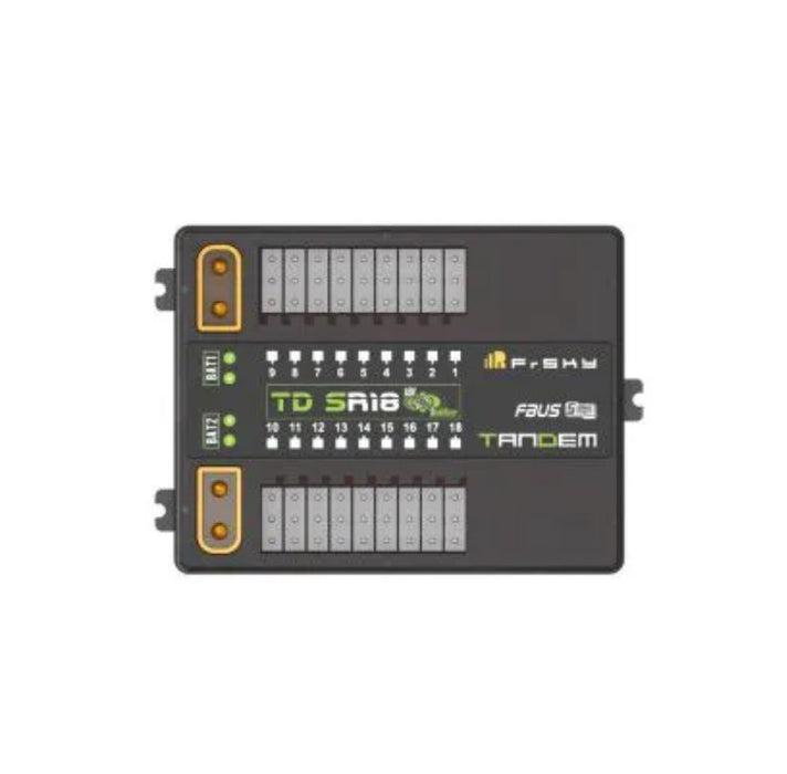 FrSky Tandem TD SR18 Dual-Band Stabilized Receiver with 18 Channel Ports
