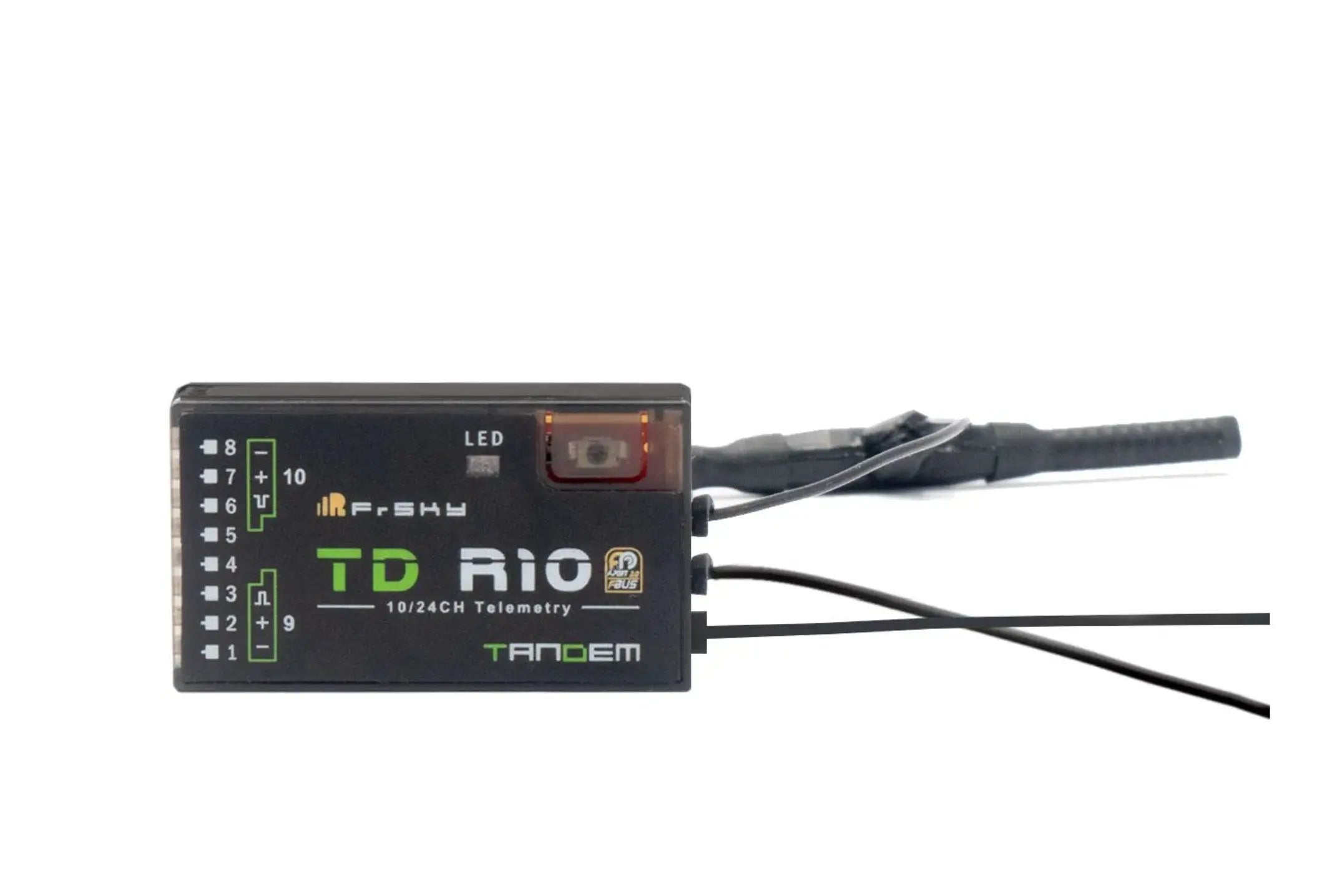 FrSky Tandem TD R10 Dual-Band Receiver with 10 Channel Ports FrSky