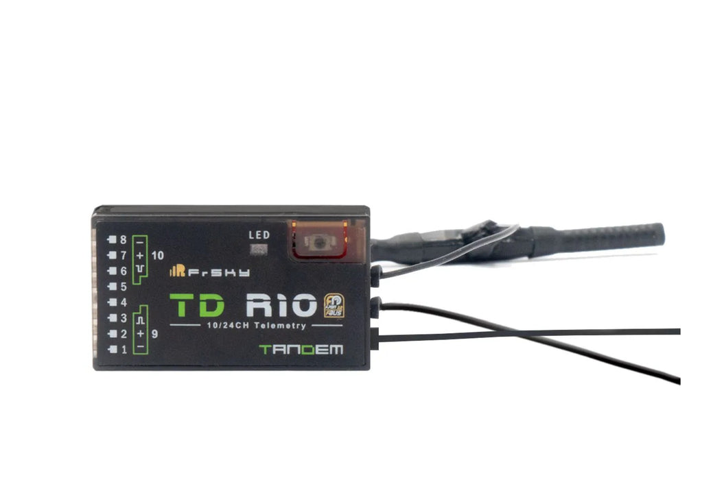 FrSky Tandem TD R10 Dual-Band Receiver with 10 Channel Ports