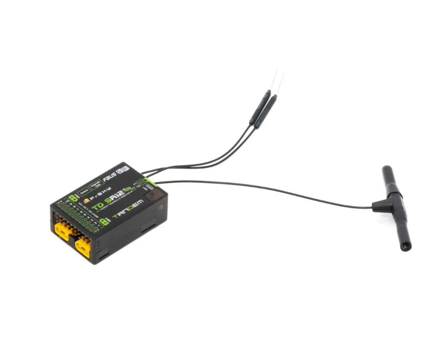 FrSky Tandem TD SR12 Dual Band Stabilized Receiver with 12 Channel Ports