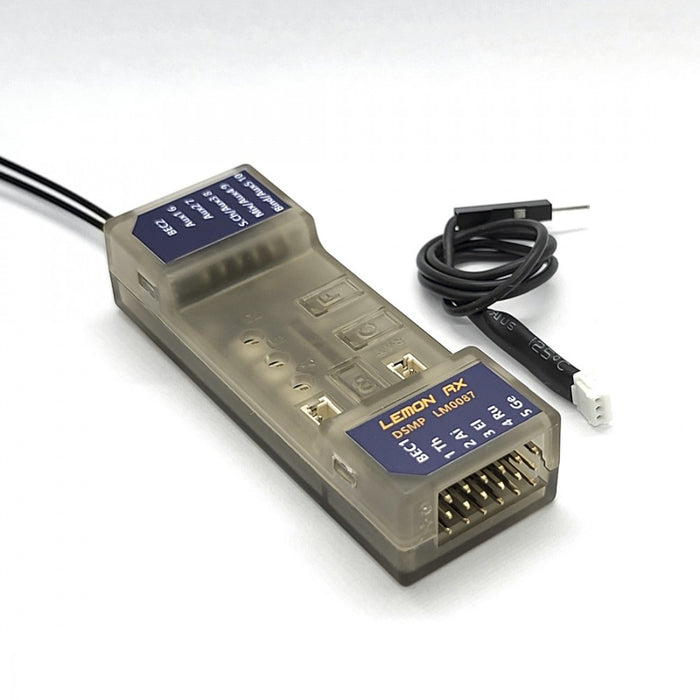 Lemon RX LM0087VPX DSMP 10-Ch Telemetry Stabilizer & Voltage Probe (DSMX/DSM2 compatible) (Copy)