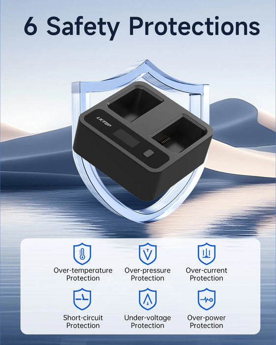 LKTOP Charging Hub for DJI WB37 Battery