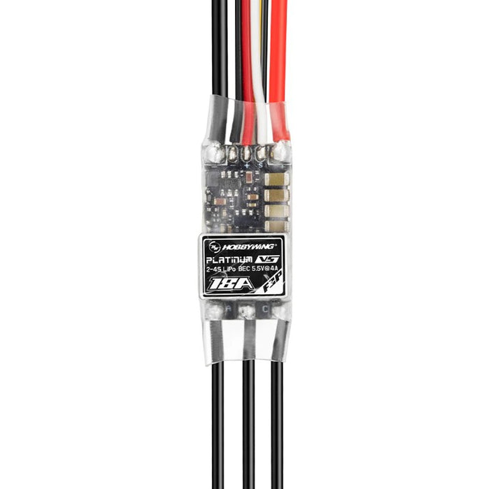 HobbyWing Platinum V5 18A F3P ESC