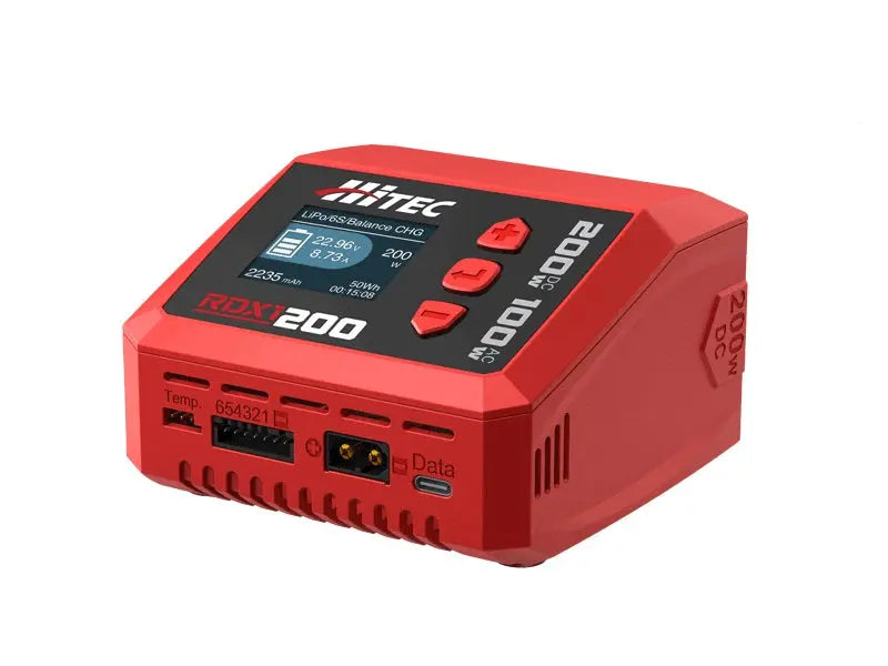 Hitec RDX1 200 AC/DC Multi-Function Smart Charger Hitec RCD USA
