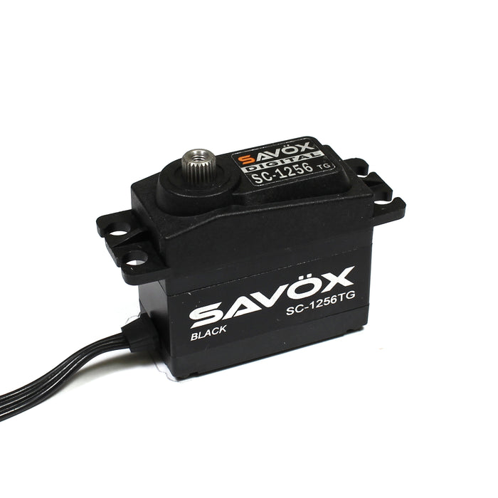 Savox SC-1256TG-BE Black Edition Standard Size Coreless Digital Servo