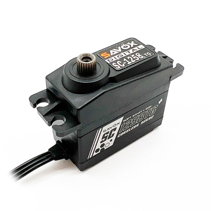 Savox SC-1258TGP-BE Black Edition Standard Size Coreless Digital Servo