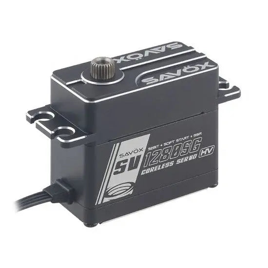 Savox SV-1280SGP HV Coreless Steel Gear Monster Torque Servo with Soft Start Savox