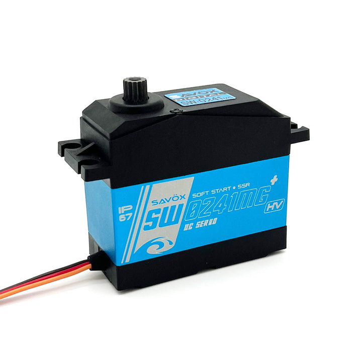 Savox SW-0241MGP Waterproof 1/5th Scale Digital Servo with Soft Start