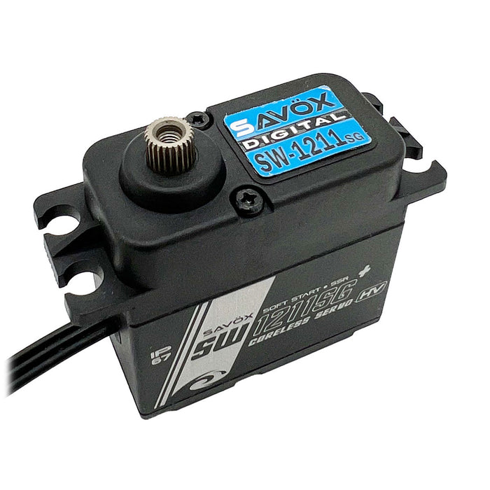 Savox SW-1211SGP-BE Black Edition Waterproof High Voltage Digital Servo