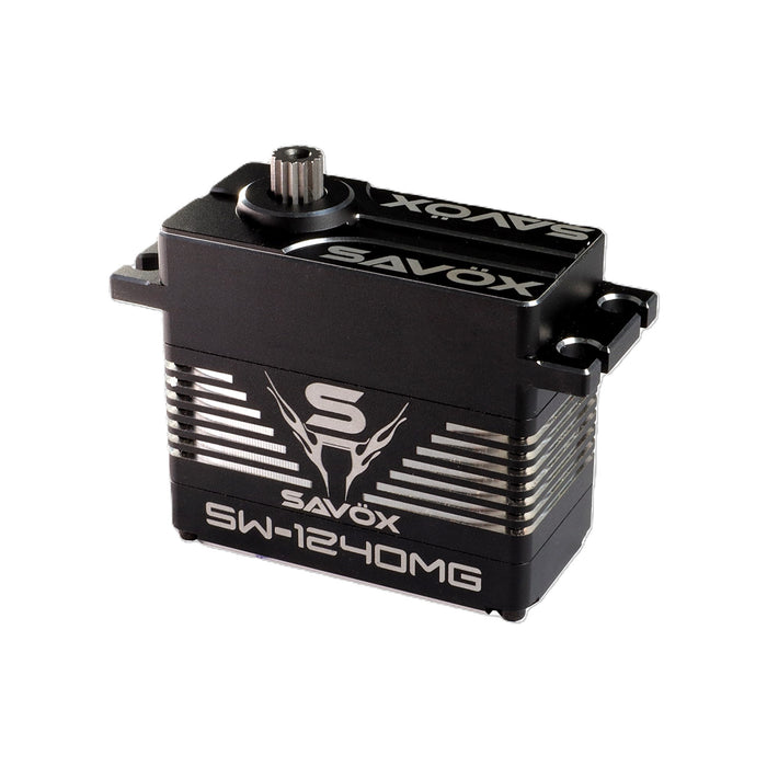 Savox SW-1240MG-BE Black Edition Waterproof High Torque HV Coreless Digital Servo