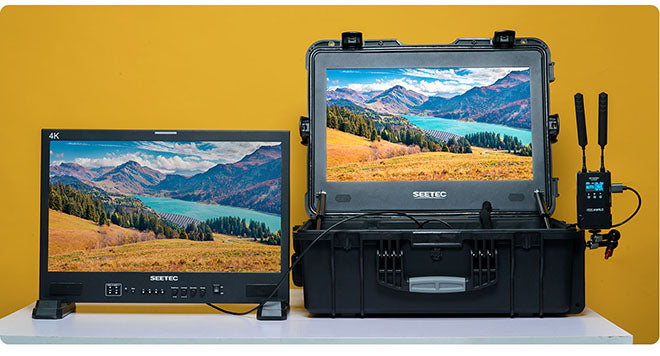 Seetec WPC215 21.5" 1000nit High Brightness Full HD Drone Command Case