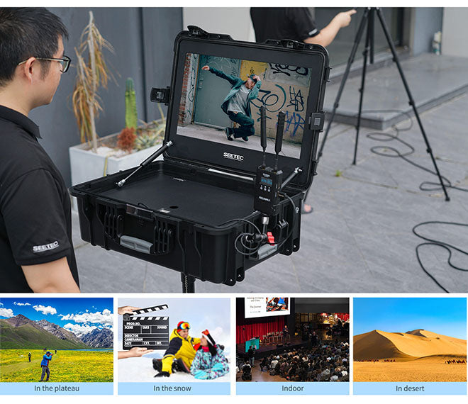 Seetec WPC215 21.5" 1000nit High Brightness Full HD Drone Command Case