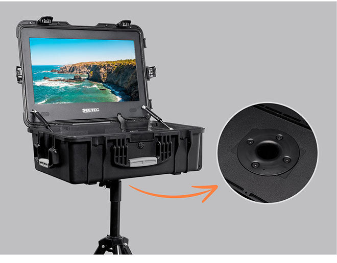 Seetec WPC215 21.5" 1000nit High Brightness Full HD Drone Command Case