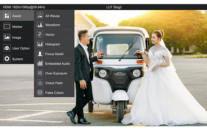 Seetec WPC215 21.5" 1000nit High Brightness Full HD Drone Command Case