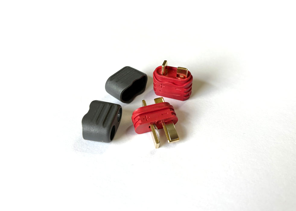 T-Style Connectors with Insulating Caps (1 pair)