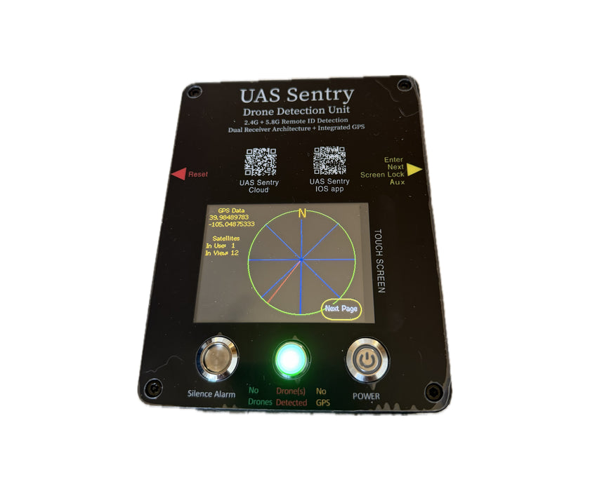 UAS Sentry Touch Screen V4 Dual Receiver