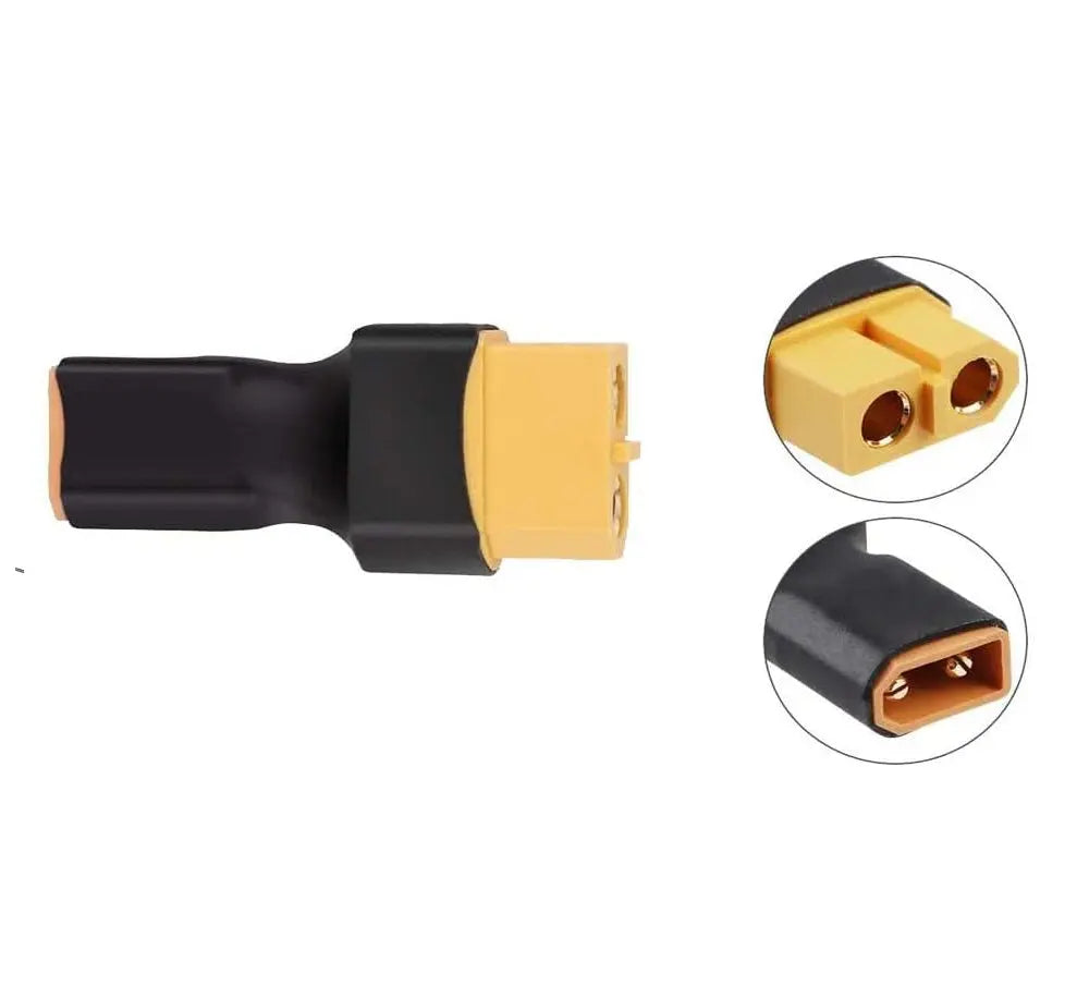 XT60 Female to XT30 Male Adapter Plug (1pc) DYS