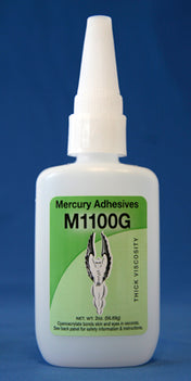 Mercury Adhesives M1100G Gap Filling CA (2 oz.) - Altitude Hobbies