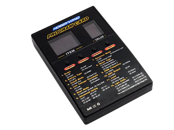 HobbyWing LED Program Card for Flyfun V5 & Platinum Series - Altitude Hobbies