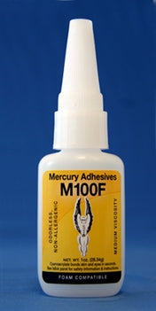 Mercury Adhesives M100F Foam-Compatible CA (1 oz.) - Altitude Hobbies