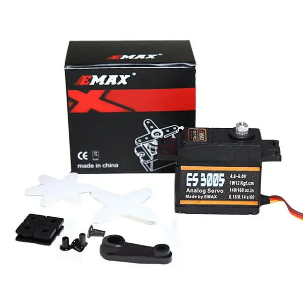 EMAX ES3005 (42g) WATERPROOF Analog Metal Gear Servo - Altitude Hobbies