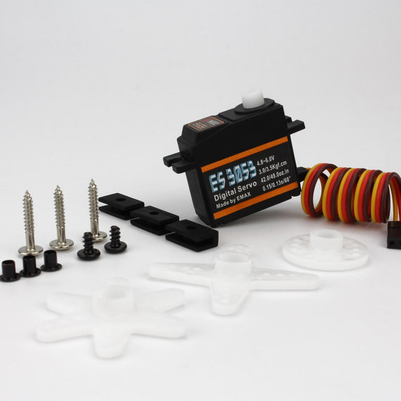 EMAX ES3053 (17g) 23T Digital Nylon Gear Servo - Altitude Hobbies