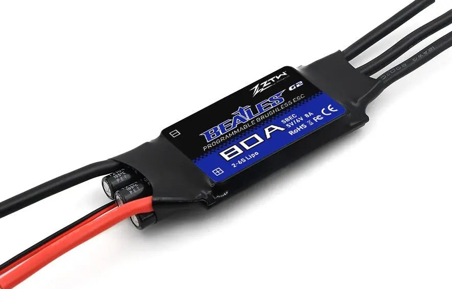 ZTW Beatles G2 Series 80A Brushless 32-Bit ESC ZTW