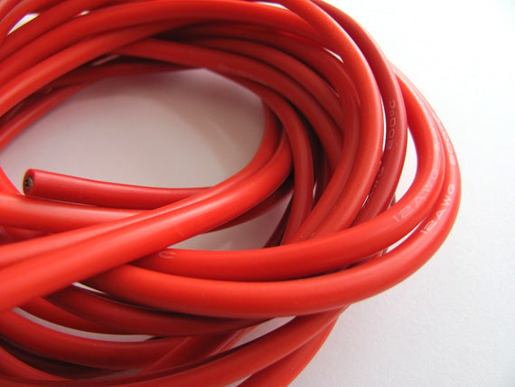 Silicon Wire - 10AWG (1 meter) RED - Altitude Hobbies