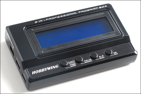 HobbyWing Multifunction LCD Professional Program Box - Altitude Hobbies