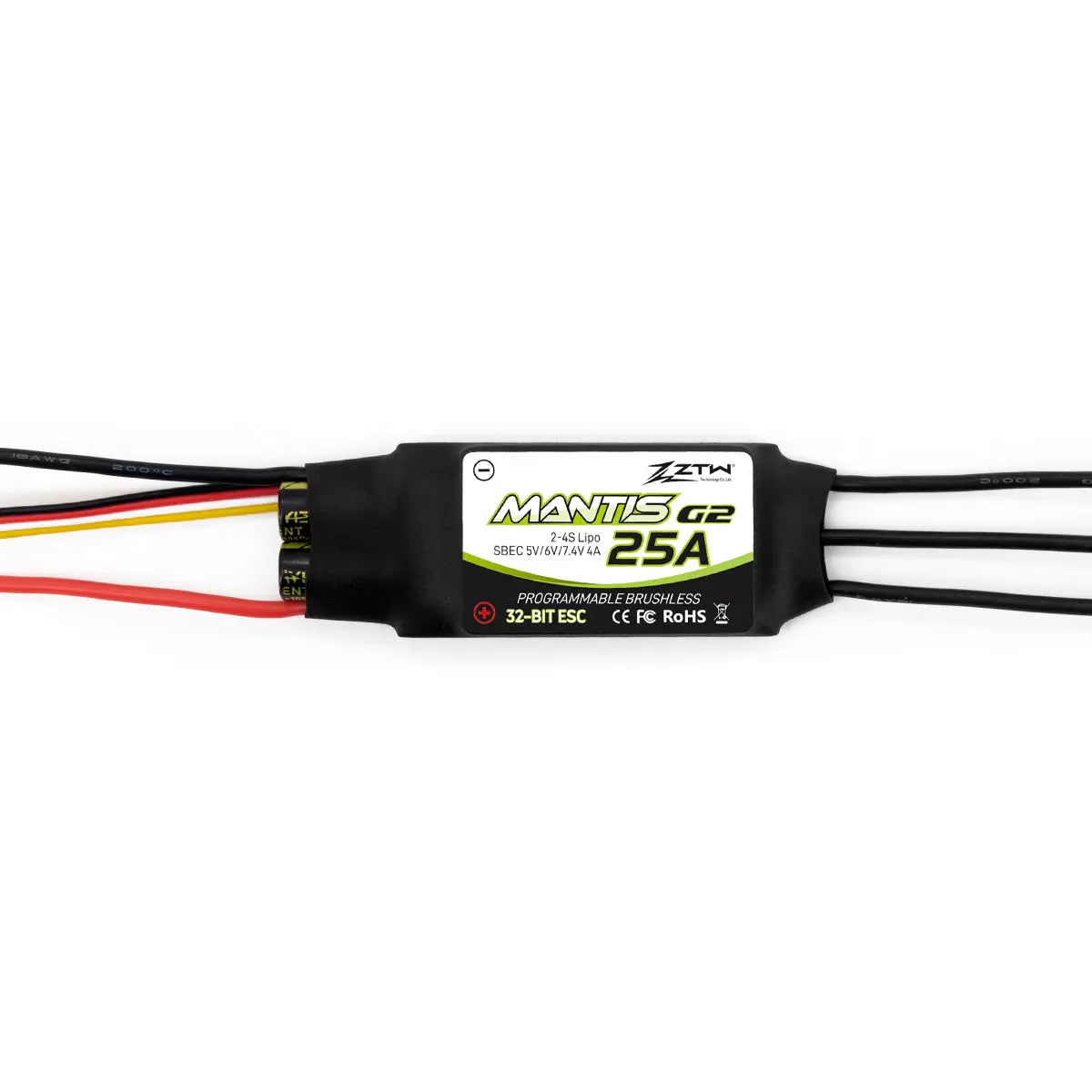 ZTW Mantis G2 Series 25A Brushless 32-Bit ESC ZTW