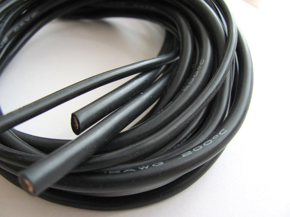 Silicon Wire - 20AWG (1 meter) BLACK - Altitude Hobbies
