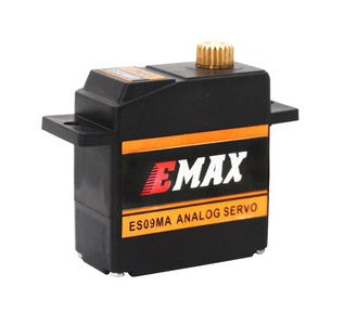 EMAX ES09MA (Dual-Bearing) Swash Servo for 450 Heli (Analog Metal Gear) - Altitude Hobbies