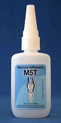 Mercury Adhesives M5T Thin CA (1 oz.) - Altitude Hobbies