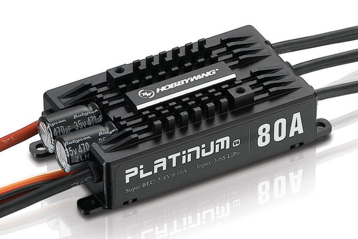 HobbyWing Platinum Pro V4 Series 80A ESC - Altitude Hobbies