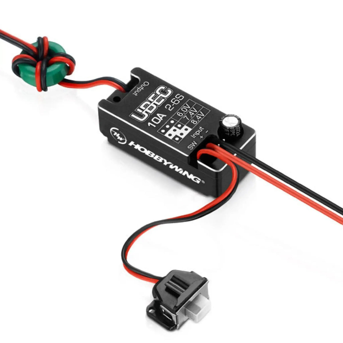 HobbyStar 6A SBEC Esterno – UBEC BEC 10A Scoppio, Regolabile E Compatto - Foto 2